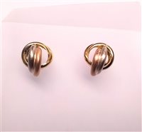 Pendientes Soprana Mujer in Oro amarillo 3 ORI NODO